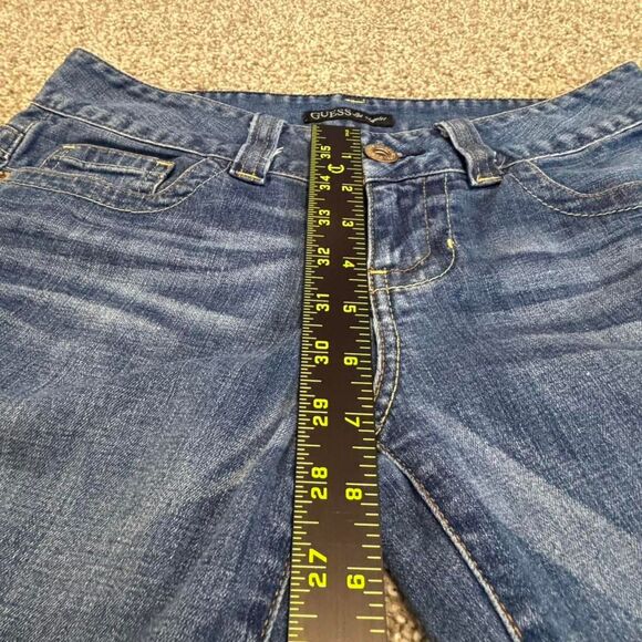 Guess Women's Blue Jeans Size 28 Bootcut - Picture 5 of 8
